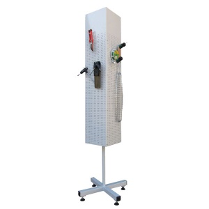 Stand rotativ  expunere din tabla perforata