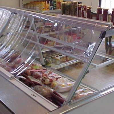 Perdea PVC pentru vitrine frigorifice orizontale - Frigosztufi