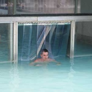 Perdea PVC pentru piscine 