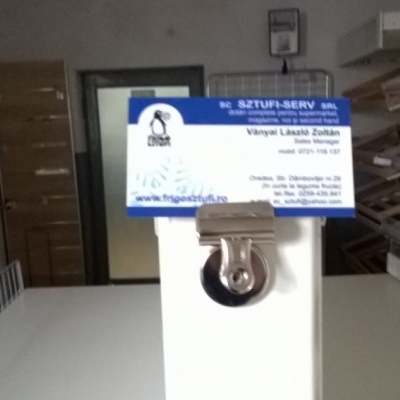 Suport magnetic pt etichete sau tabla inscriptabila - Frigosztufi