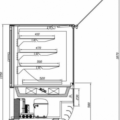 Vitrina frigorifica inghetata MAGNUM ICE - Frigosztufi