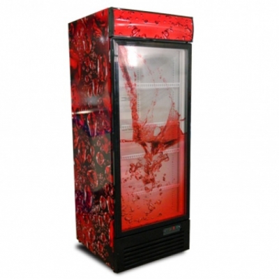 Vitrina frigorifica verticala cu usa sticla VD75G.. +1...+10*C - Frigosztufi