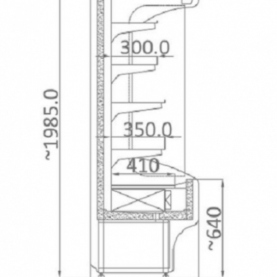 Raft frigorific  RCH4 BP - Frigosztufi