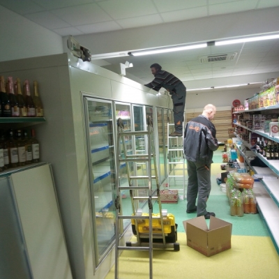 Vitrine vitrate modulare - Frigosztufi