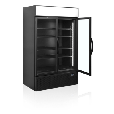 Vitrina frigorifica FSC1200H Black - Frigosztufi
