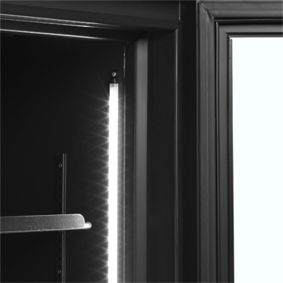 Vitrina frigorifica FSC1200H Black - Frigosztufi