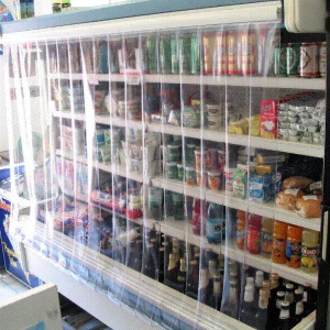 Perdea PVC pentru vitrine frigorifice - Frigosztufi