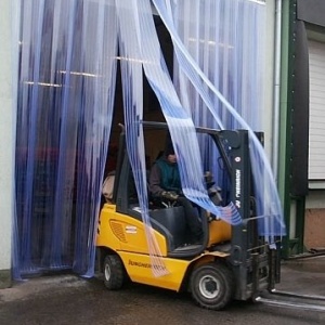 Perdea PVC pentru porti industriale - Frigosztufi